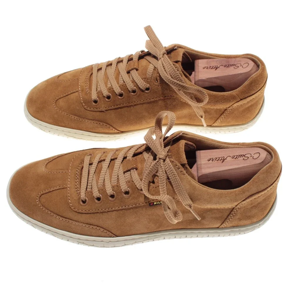 Piloti NWB Shift Lace Up Driving Sneakers Size 7 US in Light Brown Suede
